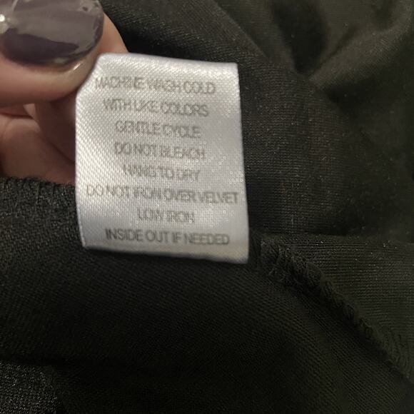 Fashion Mural Dress Women Medium Black Velvet Maxi Sleeveless Gown Whimsigoth - Picture 10 of 10